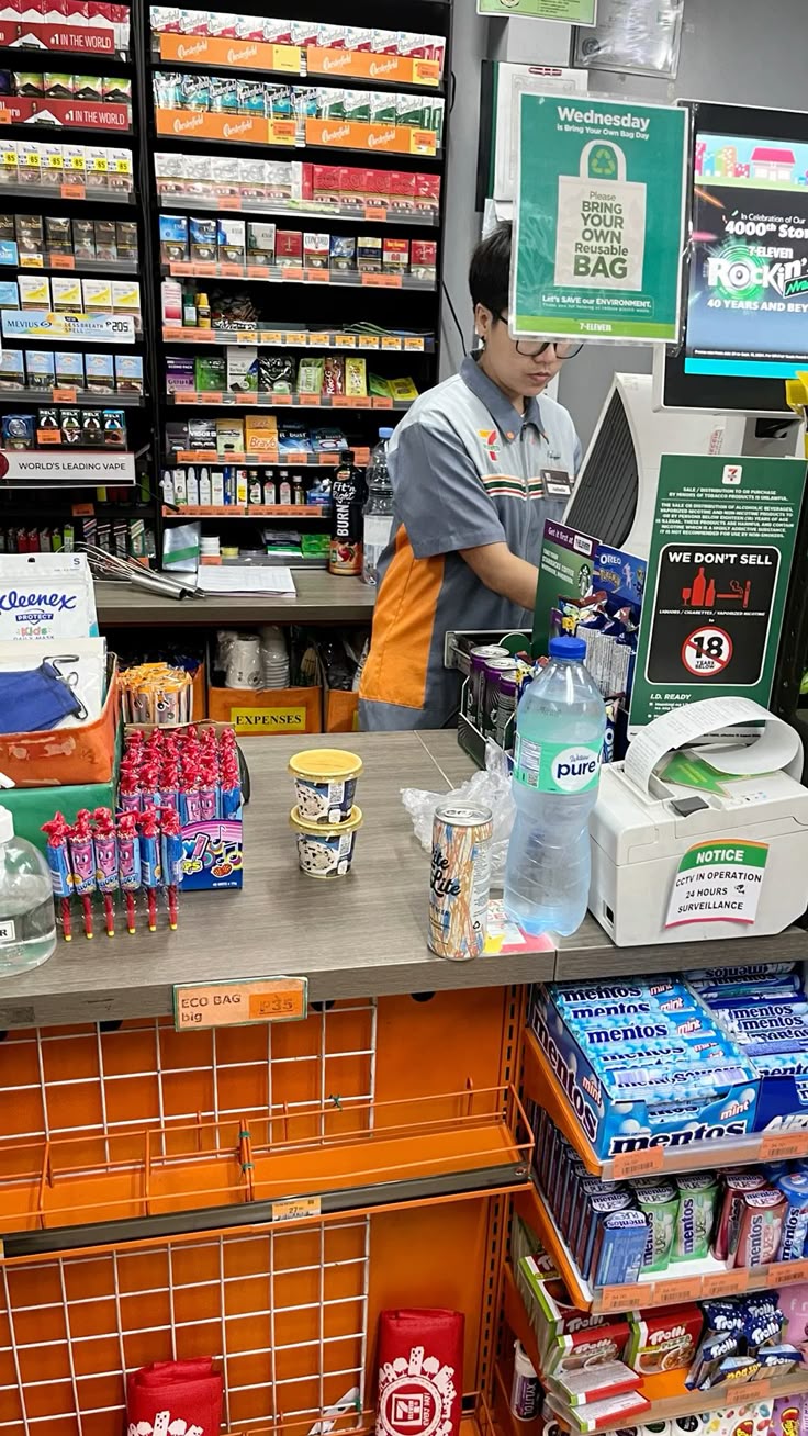 Convenience Store Interior